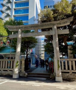 日本橋　七福神　椙森神社　恵比寿神